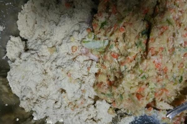 豆腐肉丸子的做法图解2