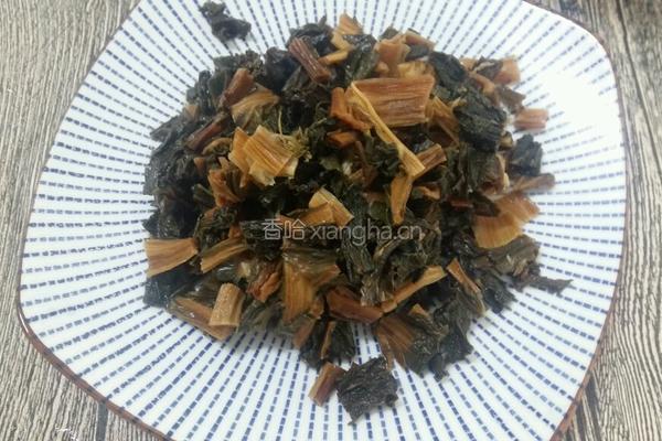 梅菜干烧肉的做法图解1