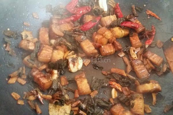 梅菜干烧肉的做法图解9