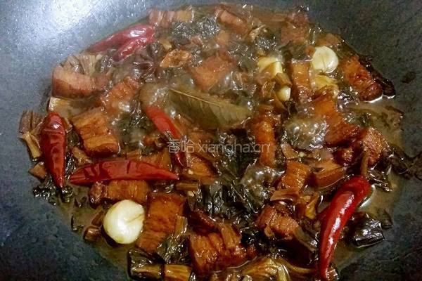 梅菜干烧肉的做法图解11
