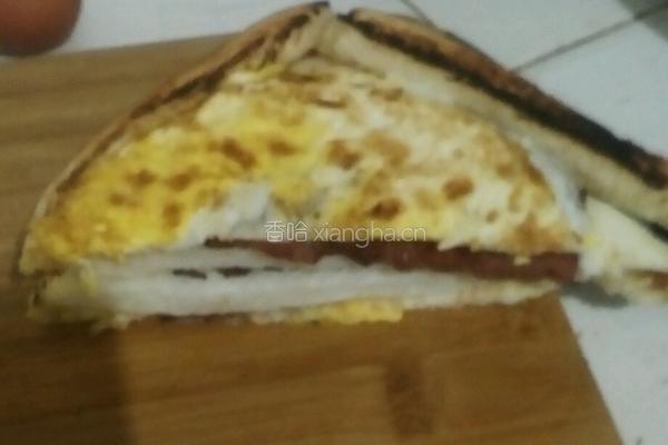 培根三明治的做法图解7