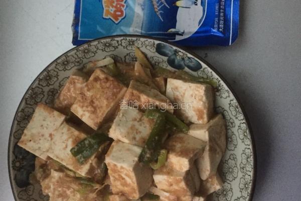 虾酱烧豆腐的做法图解7