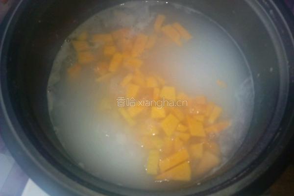 南瓜粥的做法图解4