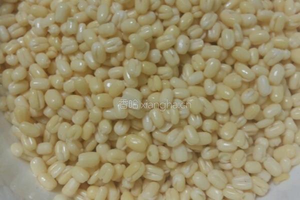 自制绿豆蓉的做法图解1