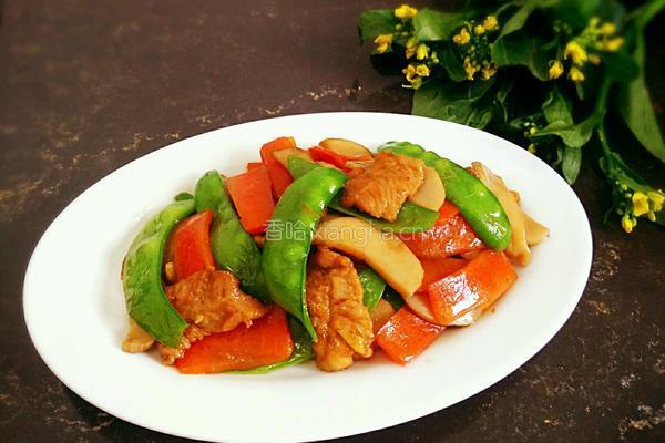 三色炒肉片的做法图解15