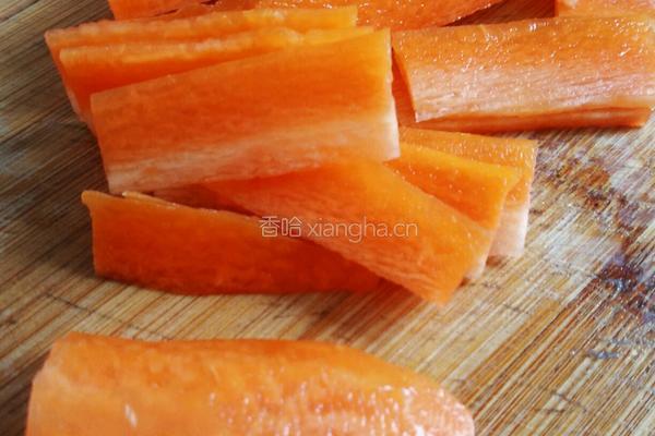 三色炒肉片的做法图解3