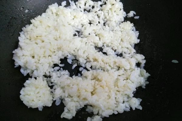 蔬菜丁炒米的做法图解4