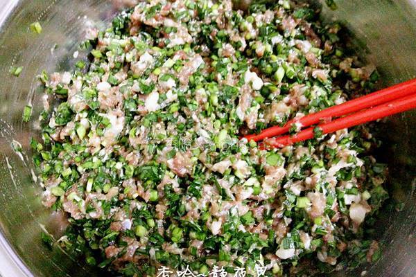 韭菜猪肉馅饺子的做法图解8
