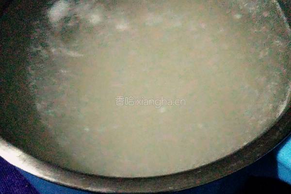 菠菜瘦肉粥的做法图解5