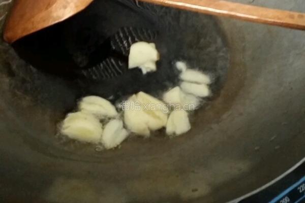 蒜炒豆角的做法图解3