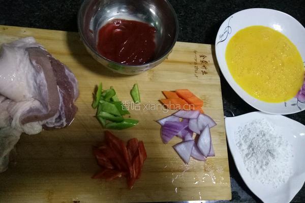 咕噜肉的做法图解3