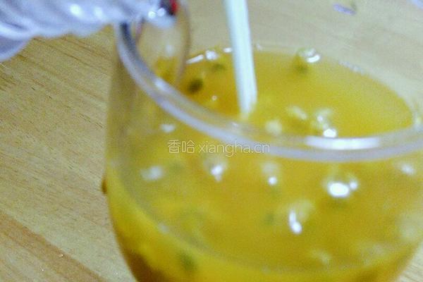 百香果汁的做法图解6