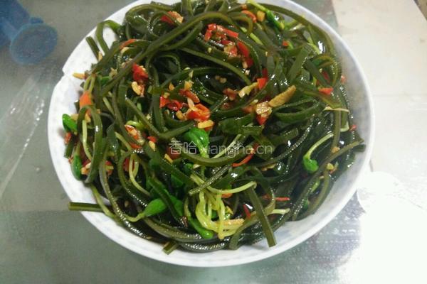 凉拌豆芽海带丝的做法图解10