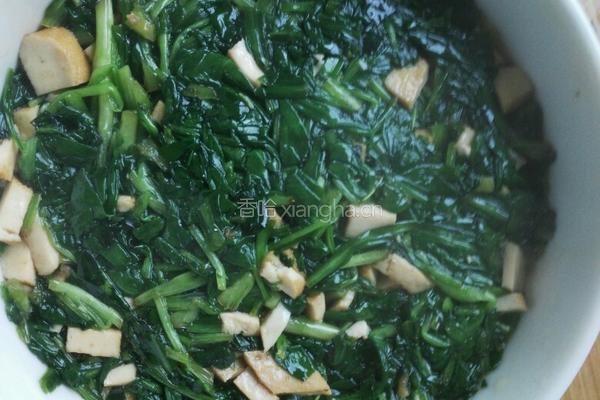豆腐干拌马兰头的做法图解7