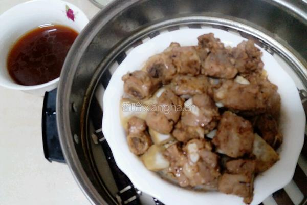 芋头蒸排骨的做法图解6