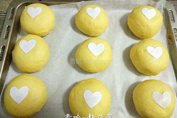 爱心小面包的做法图解14