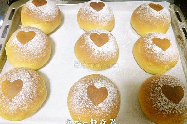 爱心小面包的做法图解18
