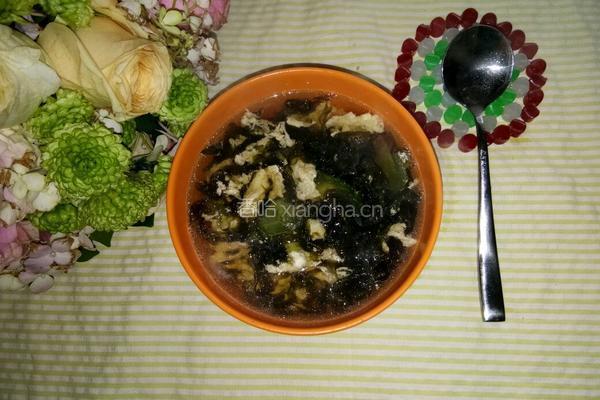 紫菜蛋花汤的做法图解5