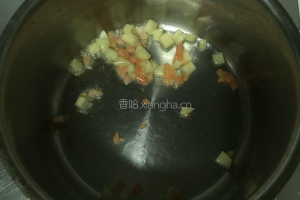 大虾杂蔬疙瘩汤的做法图解6