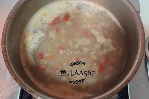 大虾杂蔬疙瘩汤的做法图解10