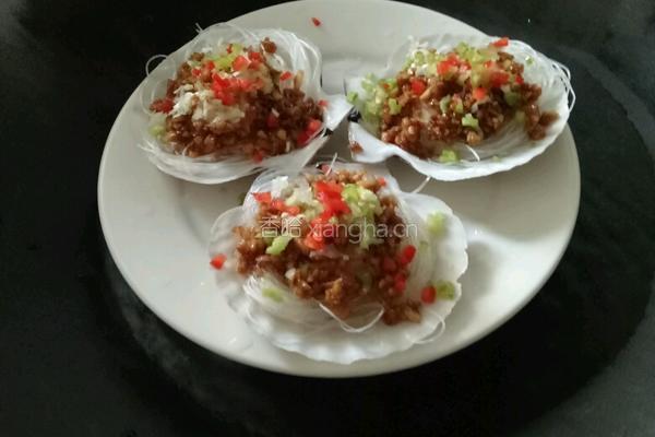 粉丝蒸元贝的做法图解7