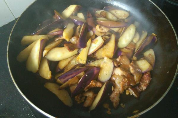 肉片烧茄子的做法图解7