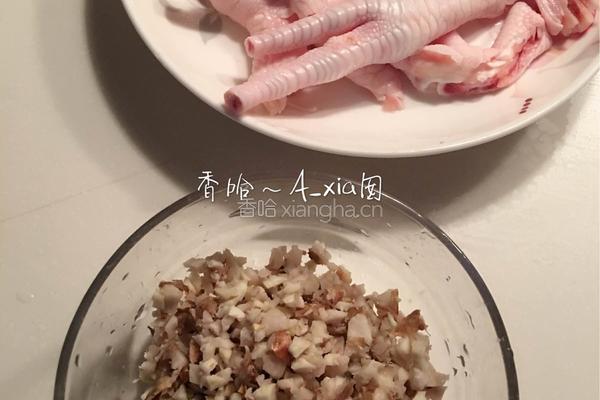 沙姜鸡爪的做法图解1