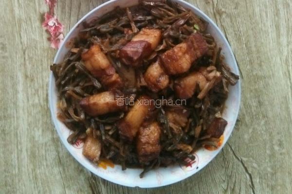 干豆角五花肉