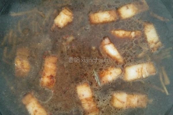 干豆角五花肉的做法图解5