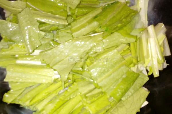 蒜蓉油麦菜的做法图解5