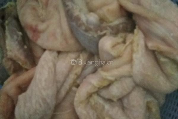 卤小猪肚的做法图解2