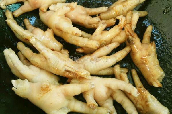 卤鸡爪的做法图解4