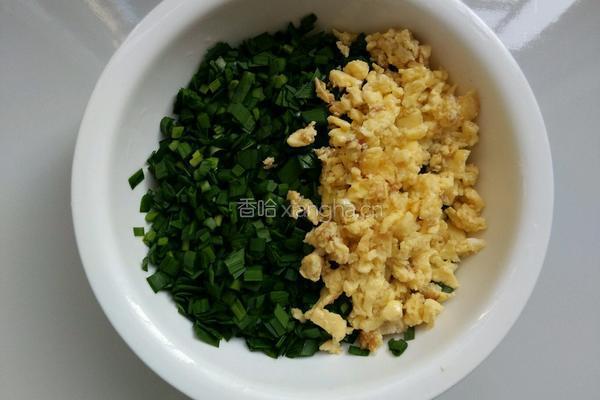 韭菜鸡蛋馅饺子的做法图解5