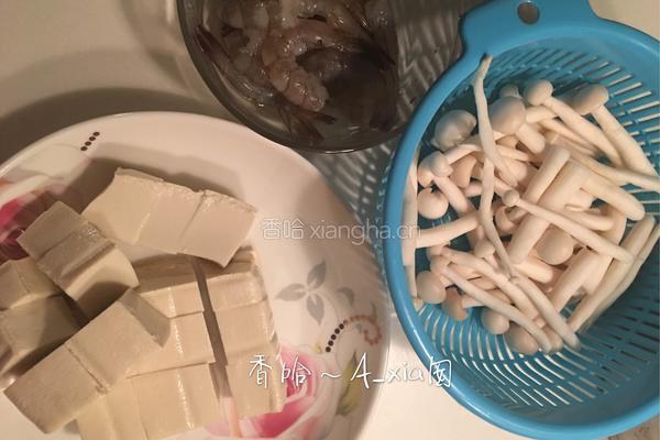 三鲜豆腐的做法图解1