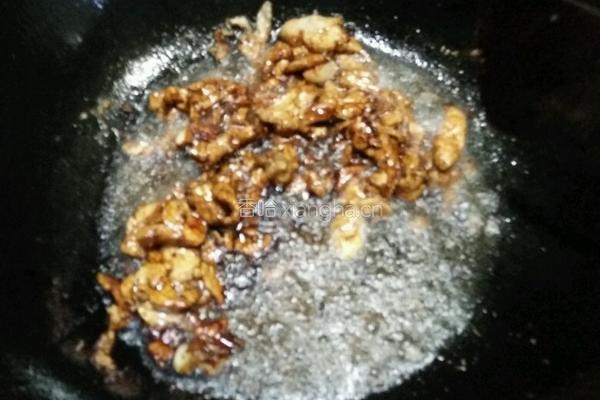 肉丝炒豆角的做法图解3