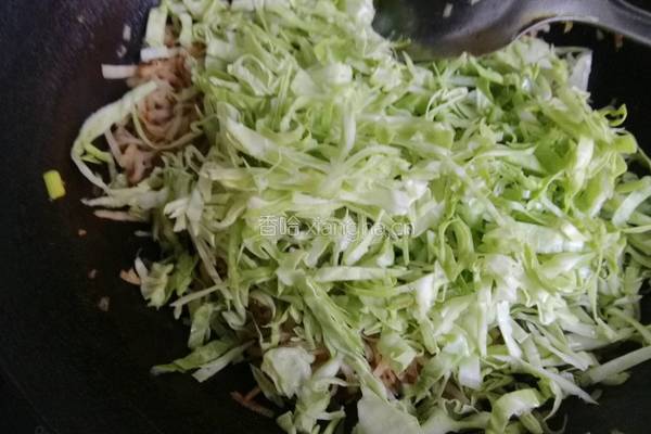 老北京风味儿培根炒饼的做法图解10