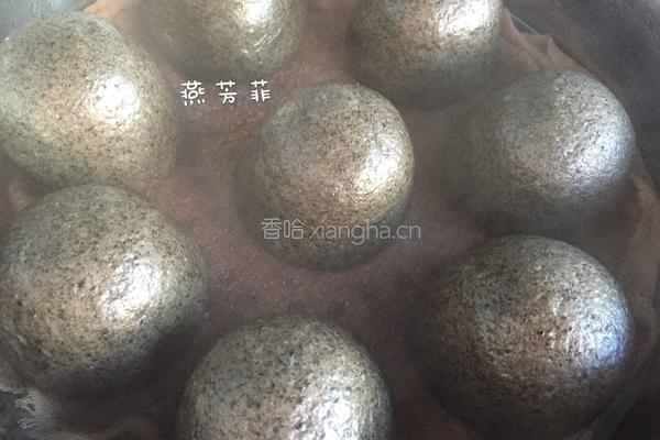 黑芝麻酱花生包的做法图解17