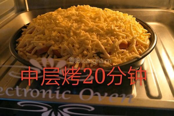 培根披萨的做法图解12