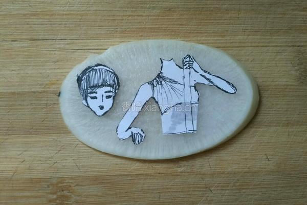 凉拌芹菜叶之大提琴女孩的做法图解7