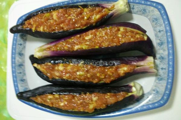蒸茄盒的做法图解7