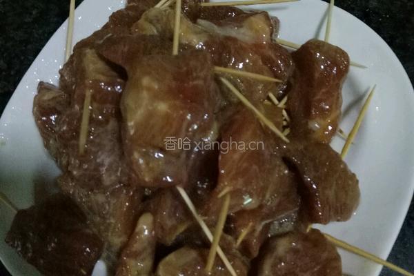 牙签肉（猪肉版）的做法图解4