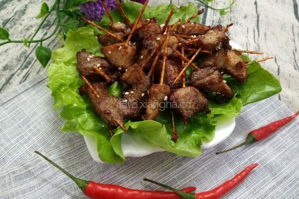 牙签肉（猪肉版）的做法图解7