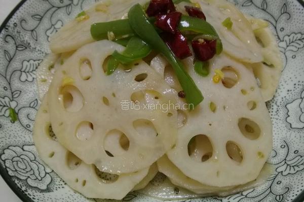凉拌莲藕片的做法图解11