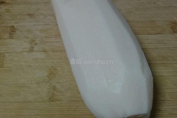 凉拌莲藕片的做法图解3