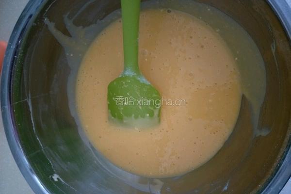 蓝莓芝麻戚风蛋糕的做法图解5