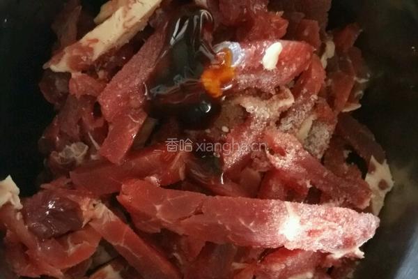 干煸牛肉丝的做法图解2
