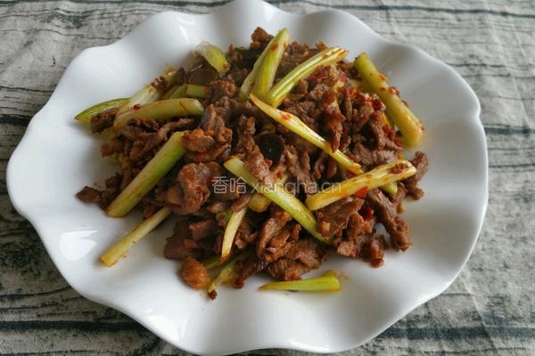 干煸牛肉丝的做法图解9