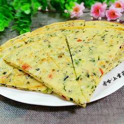 家常彩蔬烙饼的做法[图]