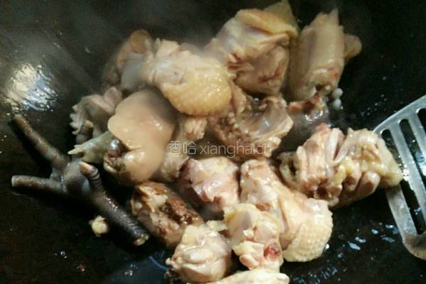 香菇炖鸡的做法图解5