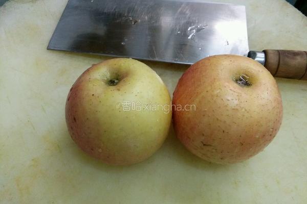 苹果圈圈的做法图解1